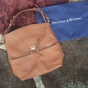 Dooney & Bourke Leather Tan/Caramel Tote